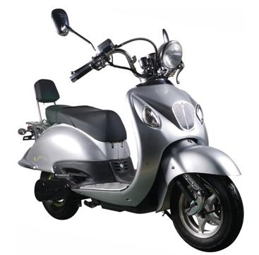 Electric MotorScooter Silver
